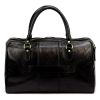  Cestovná taška Gregorio 133 z čiernej kože, 45 x 28 x 24 cm