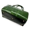  Kožená cestovná taška Gregorio 133 zelená 45 x 28 x 24 cm