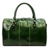  Kožená cestovná taška Gregorio 133 zelená 45 x 28 x 24 cm