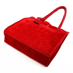    Dámska kožená kabelka cez rameno Luka 25-041 červená 31 x 33 x 11 cm