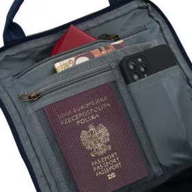    Batoh Peterson PTN GAMMA z námorníckeho tmavomodrého polyesteru