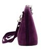  Dámska kabelka Barberinis 1703 z fialovej semišovej kože 17 x 17 x 9 cm
