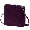  Dámska kabelka Barberinis 1703 z fialovej semišovej kože 17 x 17 x 9 cm