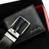  Darčeková sada pánskej koženej peňaženky s opaskom Pierre Cardin ZG-213-BR 135 cm