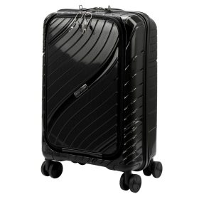    Pierre Cardin LEE09 PP38 čierny kufor z ABS materiálu 35 x 56 x 22 cm