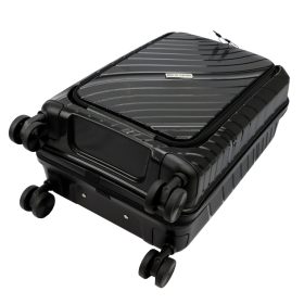    Pierre Cardin LEE09 PP38 čierny kufor z ABS materiálu 35 x 56 x 22 cm