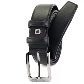    Pánsky opasok Pierre Cardin 2506 GG31 z hovädzej kože čierny, 135 x 3,5 cm