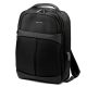  Pánsky polyesterový batoh Pierre Cardin 4446-1 ALAN04 LAPTOP čierny 32 x 46 x 13 cm
