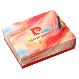    Dámska peňaženka Pierre Cardin TILAK155 2509 z hovädzej kože červená 9,5 x 10,5 x 3 cm