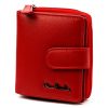 Dámska peňaženka Pierre Cardin TILAK155 2509 z hovädzej kože červená 9,5 x 10,5 x 3 cm