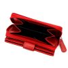  Dámska peňaženka Pierre Cardin TILAK155 2510 červená z hovädzej kože 9,5 x 11,5 x 3 cm