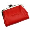  Dámska peňaženka Pierre Cardin 16 MJ01 červená z hovädzej kože 12 x 10,5 x 4 cm