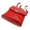  Dámsky ruksak z hovädzej kože v bordovej farbe Luka 24-075 DOLLARO 31 x 29 x 12 cm