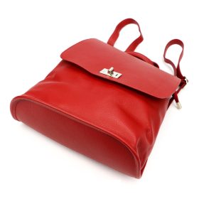    Dámsky ruksak z hovädzej kože v bordovej farbe Luka 24-075 DOLLARO 31 x 29 x 12 cm