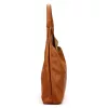  Dámska kožená kabelka cez rameno Luka 26-082 v koňakovo hnedej farbe 50 x 42 x 11 cm