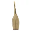  Dámska kožená kabelka cez rameno Luka 26-082 v béžovej farbe 50 x 42 x 11 cm