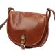 Dámska kožená kabelka Florence 8863 MN hnedej farby 25,5 x 22 x 10 cm