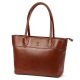  Dámska kožená kabelka Florence 12 v koňakovej farbe 40 x 27 x 16 cm