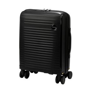   Pierre Cardin 601 GROUP JOY11 čierny kufor z abs materiálu 34 x 51 x 19 cm