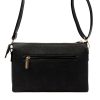  Dámska kožená taška Gian Marco Venturi GMV 9096 čierna 28 x 19 x 8 cm