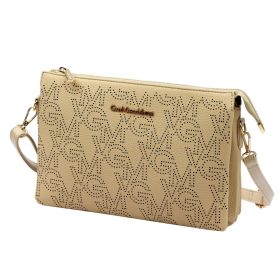    Dámska kožená taška Gian Marco Venturi GMV 9096 v khaki farbe 28 x 19 x 8 cm