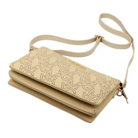    Dámska kožená taška Gian Marco Venturi GMV 9096 v khaki farbe 28 x 19 x 8 cm