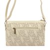  Dámska kožená taška Gian Marco Venturi GMV 9096 béžovej farby 28 x 19 x 8 cm