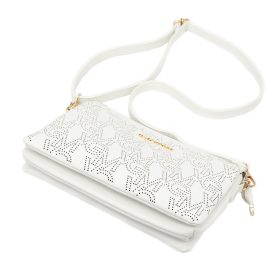    Dámska kožená taška Gian Marco Venturi GMV 9096 biela 28 x 19 x 8 cm