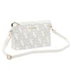  Dámska kožená taška Gian Marco Venturi GMV 9096 biela 28 x 19 x 8 cm