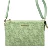  Dámska kožená taška Gian Marco Venturi GMV 9096 zelená 28 x 19 x 8 cm