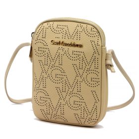   Gian Marco Venturi GMV 9094 keki női rostbőr táska 14 x 19 x 5 cm