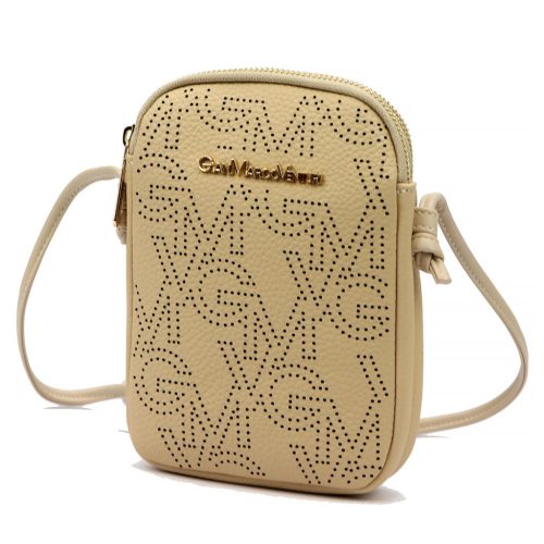 Gian Marco Venturi GMV 9094 keki női rostbőr táska 14 x 19 x 5 cm