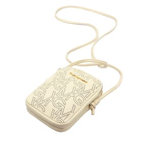   Gian Marco Venturi GMV 9094 bézs női rostbőr táska 14 x 19 x 5 cm