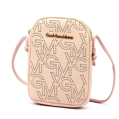 Gian Marco Venturi GMV 9094 rózsaszín női rostbőr táska 14 x 19 x 5 cm