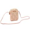 Gian Marco Venturi GMV 9094 rózsaszín női rostbőr táska 14 x 19 x 5 cm
