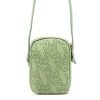 Gian Marco Venturi GMV 9094 zöld női rostbőr táska 14 x 19 x 5 cm