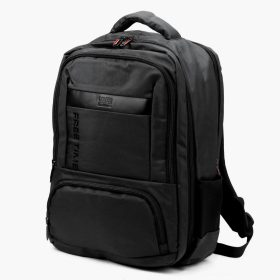    Pánsky polyesterový batoh Coveri C5061 čierny 35 x 46 x 18 cm