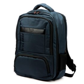    Pánsky polyesterový batoh Coveri C5061 modrý 35 x 46 x 18 cm