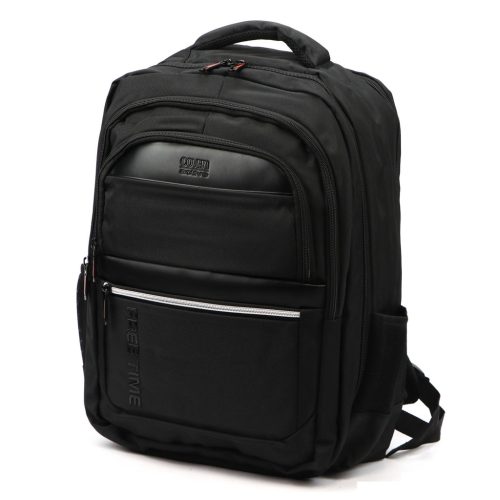  Pánsky polyesterový batoh Coveri C5063 čierny 36 x 47 x 18 cm