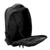  Pánsky polyesterový batoh Coveri C5063 čierny 36 x 47 x 18 cm