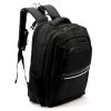  Pánsky polyesterový batoh Coveri C5063 čierny 36 x 47 x 18 cm