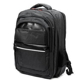    Pánsky polyesterový batoh Coveri C5063 sivý 36 x 47 x 18 cm