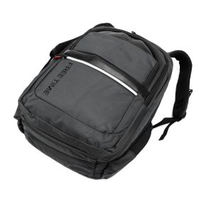    Pánsky polyesterový batoh Coveri C5063 sivý 36 x 47 x 18 cm