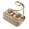 BRICIOLE 4195# bézs női rostbőr táska 28 x 20 x 13 cm