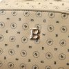 BRICIOLE 4192# bézs női rostbőr táska 30 x 32 x 10 cm