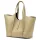Dámska kožená kabelka Luka 26-068 DOLLARO béžovej farby 45 x 30 x 16 cm