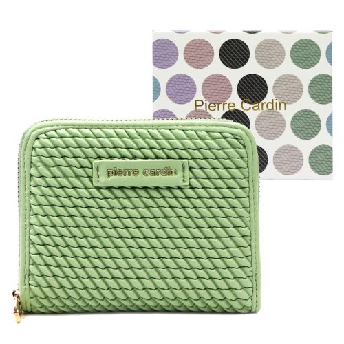 Pierre Cardin MISS11 1041 zöld női pénztárca 13 x 10.5 x 3.5 cm