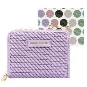   Dámska kožená peňaženka Pierre Cardin MISS11 1041 fialovej farby 13 x 10,5 x 3,5 cm