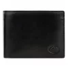 EL FORREST 996/A-67 RFID fekete férfi bőr pénztárca 12 x 9.5 x 2.8 cm