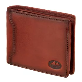   EL FORREST 996/A-29 RFID konyak férfi bőr pénztárca 12 x 9.5 x 2.8 cm 